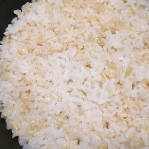 ハーフ&ハーフ 玄米ご飯